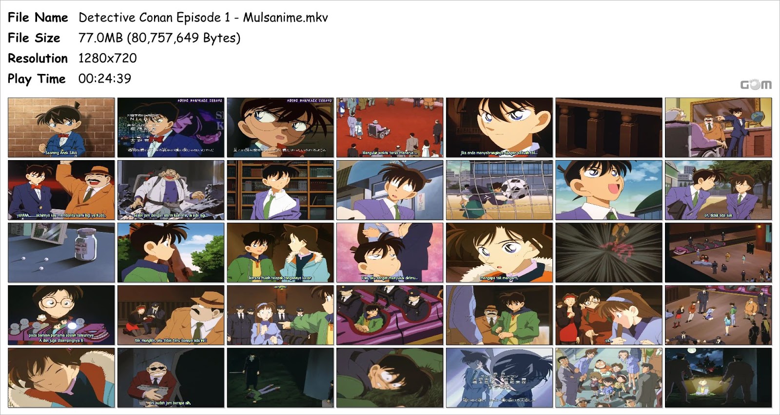 detective conan anime episodes sub indonesia